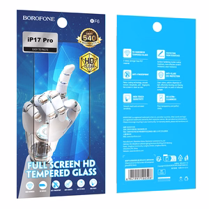 Borofone karkaistu lasi BF6 Diamond Armor Full Screen HD iPhone 17 Pro:lle, 10 kpl