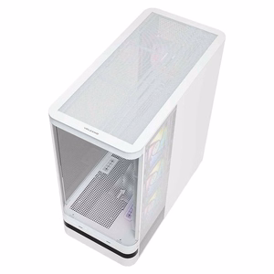 MODECOM Volcano AQ100 ARGB -miditornikotelo, valkoinen