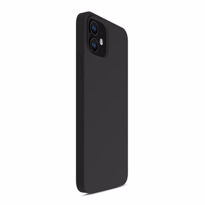 3mk Silicone Case iPhone 12 minille - musta