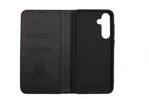 JM STAND FLIP CASE for Galaxy A35 5G Black