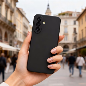 Tech-Protect Icon -kuori Samsung Galaxy A27 5G:lle, musta