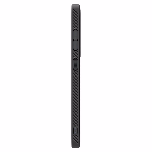 Spigen Liquid Air suojakuori Samsung Galaxy S25 -puhelimelle matta musta