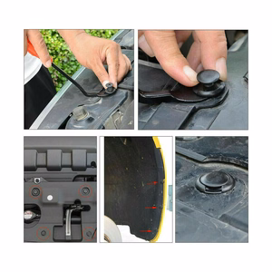 Auton verhoilukiinnikesarja, 635 kpl, E6089