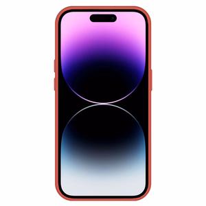Tel Protect Silicone Premium iPhone 15 Pro Maxlle korallinpunainen