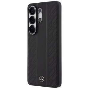Mercedes Laurel Leaves Vertical Stripes MagSafe suojakuori Samsung Galaxy S26 Ultra:lle musta