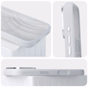 Liavec Silky -suojakuori metallisella kamerakehyksellä mallille iPhone 18 Pro Max/17 Pro Max, harmaa