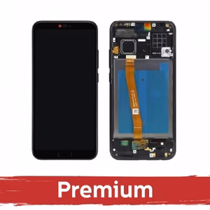 LCD-näyttö yhteensopiva Huawei Honor 10 kehyksellä / musta / OEM