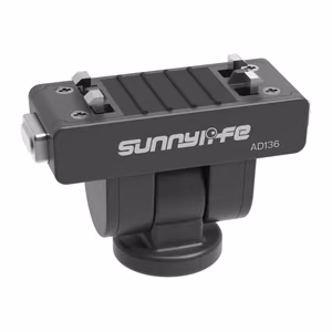 Sunnylife 1/4" Quick-Release Adapter with 180° Rotation for Insta360 X4 Air / X5 / Ace Pro 2 / 1 / Ace