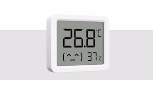 Xiaomi Smart Temperature and Humidity Monitor 3 Mini QBH4312GL – kompakti lämpötila- ja kosteusmittari, valkoinen