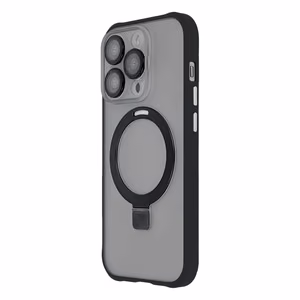 Rengaslukittu magneettikotelo iPhone 13 6,1' musta