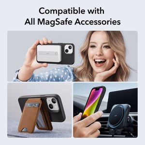ESR Classic Hybrid Halolock MagSafe Suojakuori iPhone 14 Plus:lle - musta