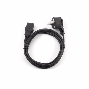 Virtakaapeli EU 1 m 6 A / PC-186-1M GEMBIRD