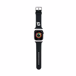 Karl Lagerfeld 3D Rubber Karl Head strap for Apple Watch 42 / 44 / 45 / 49 mm, black