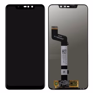 LCD-näyttö yhteensopiva Xiaomi Redmi Note 6 Pro musta HQ