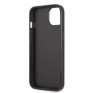 Karl Lagerfeld KLHCP13SPTLK iPhone 13 mini 5,4 "kovakotelo musta / musta rei'itetty Allover