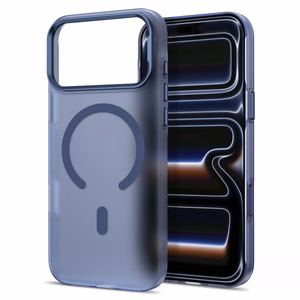 Tech-Protect MagZero MagSafe suojakuori mallille iPhone 17 Pro Max / 18 Pro Max – matta tummansininen