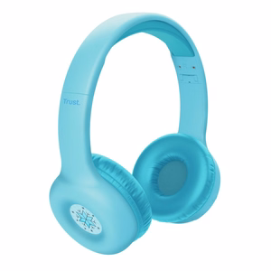 Trust Nouna langalliset ja langattomat sankakuulokkeet puheluille/musiikille USB Type-C Bluetooth sininen