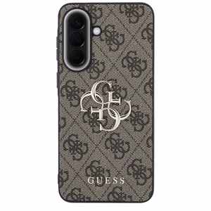 GUESS case for SAMSUNG Galaxy A57 GUHCSA574GMGBR (4G Big Metal Logo) brown