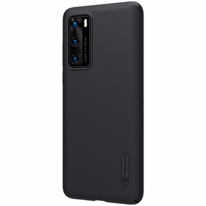 Nillkin Super Frosted Shield suojakuori laitteelle Huawei P40, musta