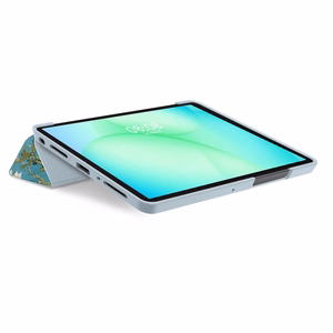 TechProtect SmartCase for Samsung Galaxy Tab A9+ / A11+ Plus 11.0 X210 / X215 / X216 / X230 / X235 / X236 - Blue and White