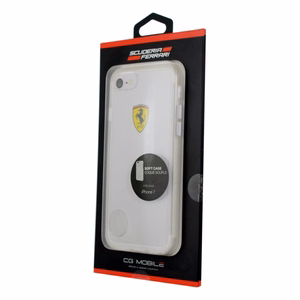 Ferrari kovakotelo FEHCRFP7TR1 iPhone 7/8 /SE 2020 / SE 2022 läpinäkyvä