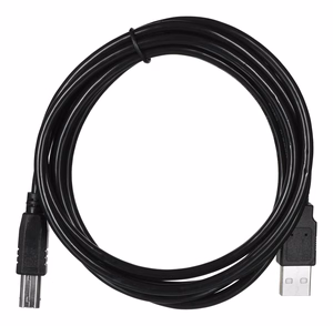 Lanberg CA-USBA-10CC-0018-BK USB kaapeli USB 2.0 1,8 m USB B musta