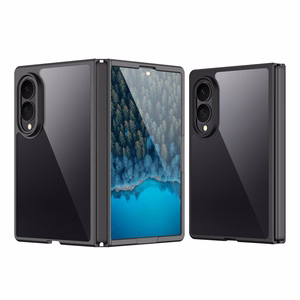 Dux Ducis Aimo -suojakuori Samsung Galaxy Z Fold 8 Wide -puhelimelle, musta
