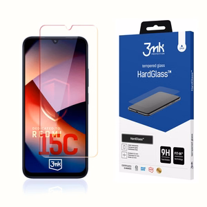 3mk HardGlass tempered glass for Xiaomi Redmi 15C