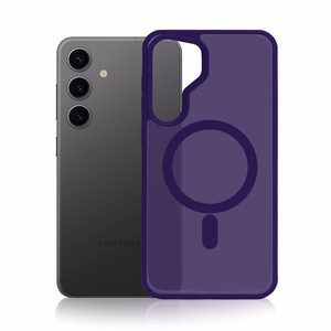 3mk Smoke MagCase for Samsung Galaxy S25 - purple
