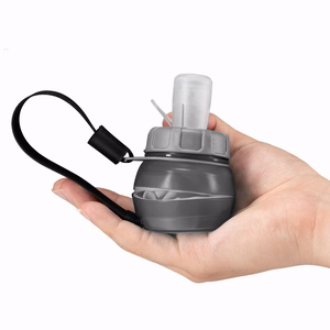Rockbros 350017001 pehmeä juoksupullo, 500 ml – valkoinen