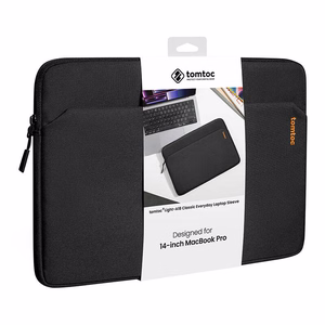 Kannettavan tietokoneen suojatasku 14'' Tomtoc Light-A18 (musta)