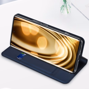 Dux Ducis Skin Pro suojakuori Xiaomi Redmi A1+:lle läppäsuojus korttilokerolla lompakko jalusta musta