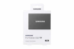 SAMSUNG Portable SSD T7 1TB grey