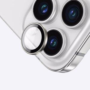 AmazingThing AR 3 Lens Glass Full Clear Tempered Glass for iPhone 16 Pro / 16 Pro Max - Transparent