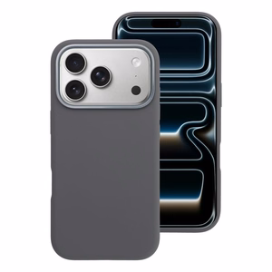 Suojakuori iPhone 17 PRO:lle Forcell F-Protect Frame Premium yhteensopiva MagSafen kanssa harmaa