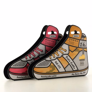 REMAX Running Shoe RC-112m Kaapeli - USB - Micro USB - 1 metri - valkoinen