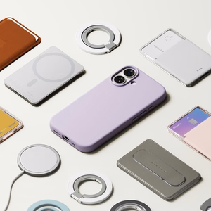 Ringke Silicone Magnetic MagSafe -suojakuori iPhone 17 - violetti