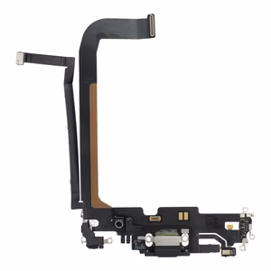Charging flex USB for iPhone 13 Pro Max black (pulled)