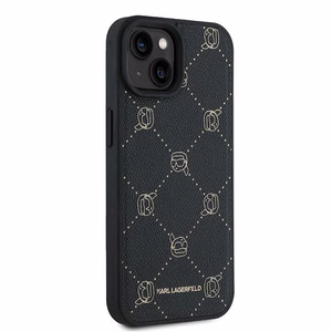 Karl Lagerfeld Karl Head MagSafe Suojakuori iPhone 15 Plus:lle - Musta