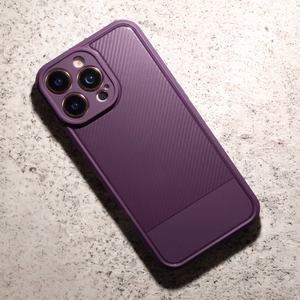 Simple Carbon suojakuori iPhone 17 Pro Max 6,9" violetti