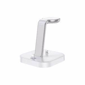 Wireless charger Hoco CW43 Graceful 3-in-1 white
