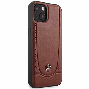 Mercedes MEHCP14MARMRE iPhone 14 Plus 6.7 punainen / punainen kovakuori Leather Urban Bengale
