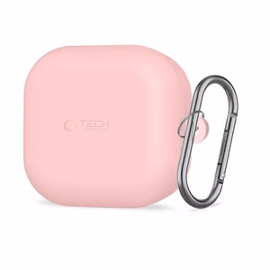Tech-Protect Silicone Hook Case for Samsung Galaxy Buds 4 / 4 Pro - Pink