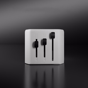 SBS TEADAPTUSBTCUNI USB-C USB-A Universaali Matkasovitin - valkoinen