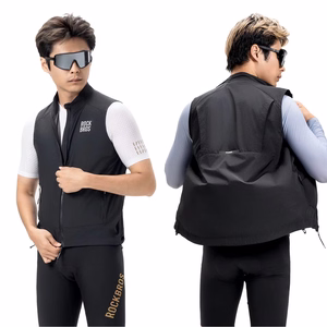 Rockbros YDMJ003 Windproof Vest Spring/Autumn Size XXL - Black