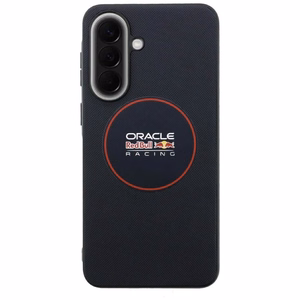 RED BULL case for SAMSUNG A57 RBHCA5724PUILVR (Meshed PU Red Ring & Metal Buttons) navy