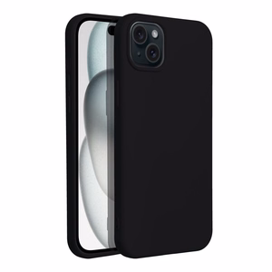 Silikonikuori IPHONE 15 - musta