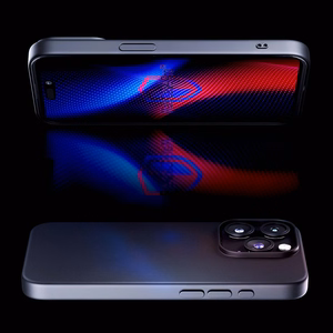 3mk Matt Case Pro Apple iPhone 15 Pro:lle - Matta musta