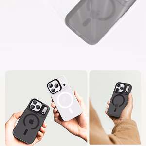 Benks Magneettinen Lucid Armor Suojakuori (K069) iPhone 17 Pro:lle musta (Camera Control Button)