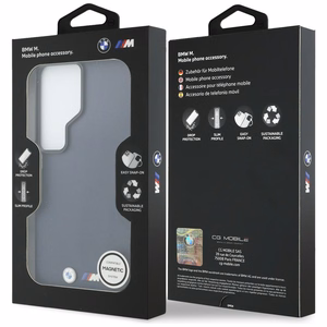 BMW M Metal Logo MagSafe Suojakuori Samsung Galaxy S26 Ultra:lle - laivastonsininen